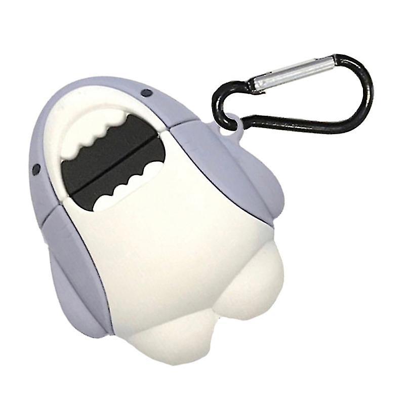 7X5x5cm Grey-white Speaker Bags, Covers & Cases Wireless Earphone Box Portable Headphone Cover Compa