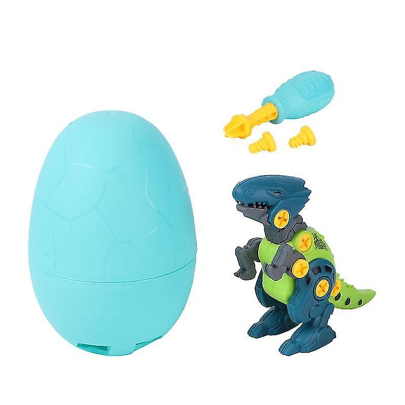 18X12cm Light Green Toy Playsets 1 Set Of Dinosaur Egg Model Toy Diy Kids Disassembling Combination