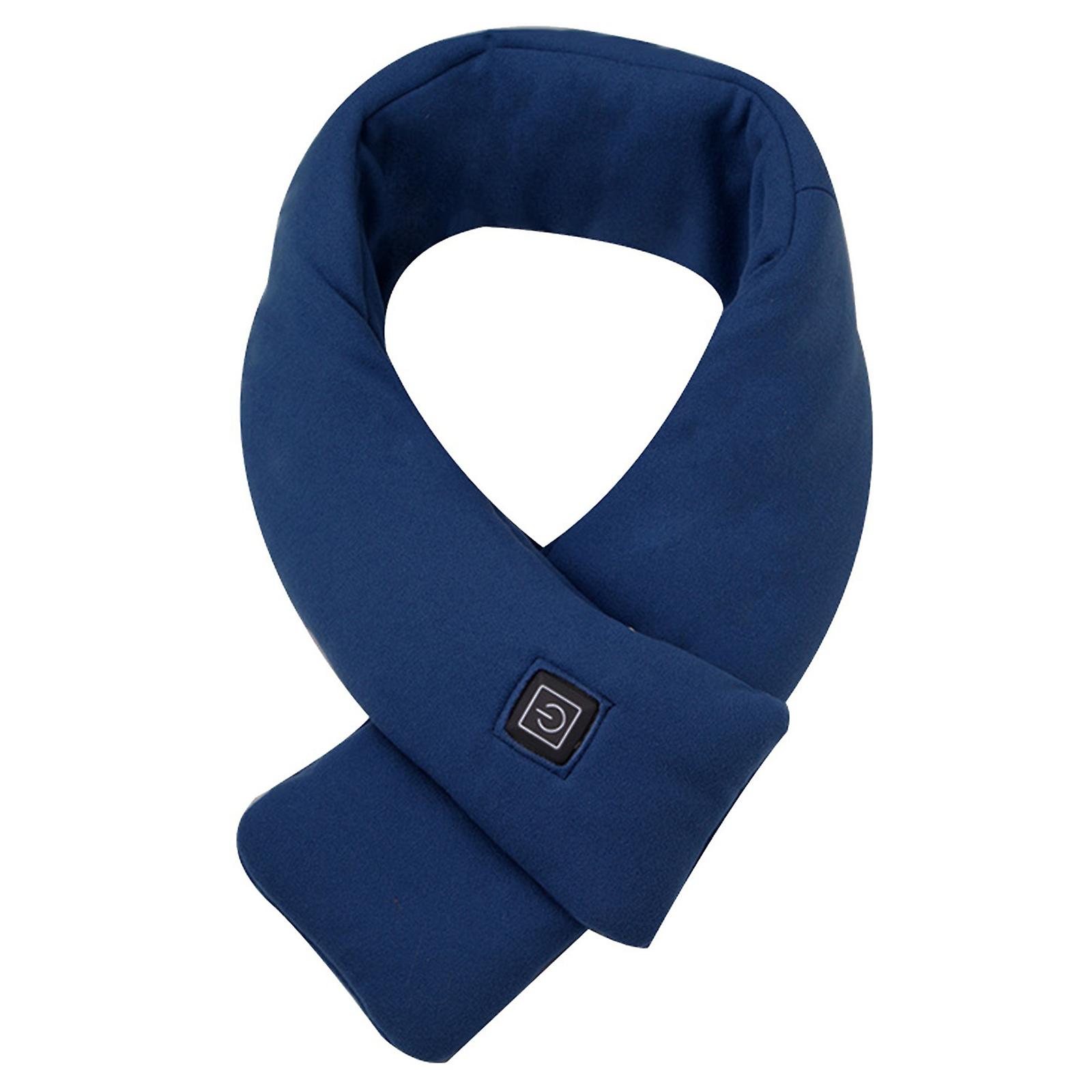 Écharpe chauffante d’hiver unisexe avec coussin chauffant électrique réglable USB-3Gear Temp