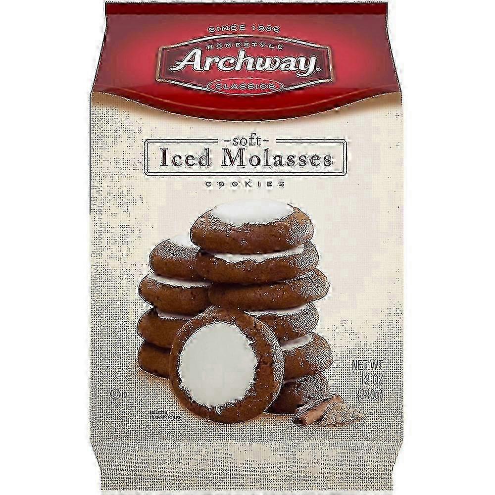 Archway Iced Molasses Cookies, 12 Oz