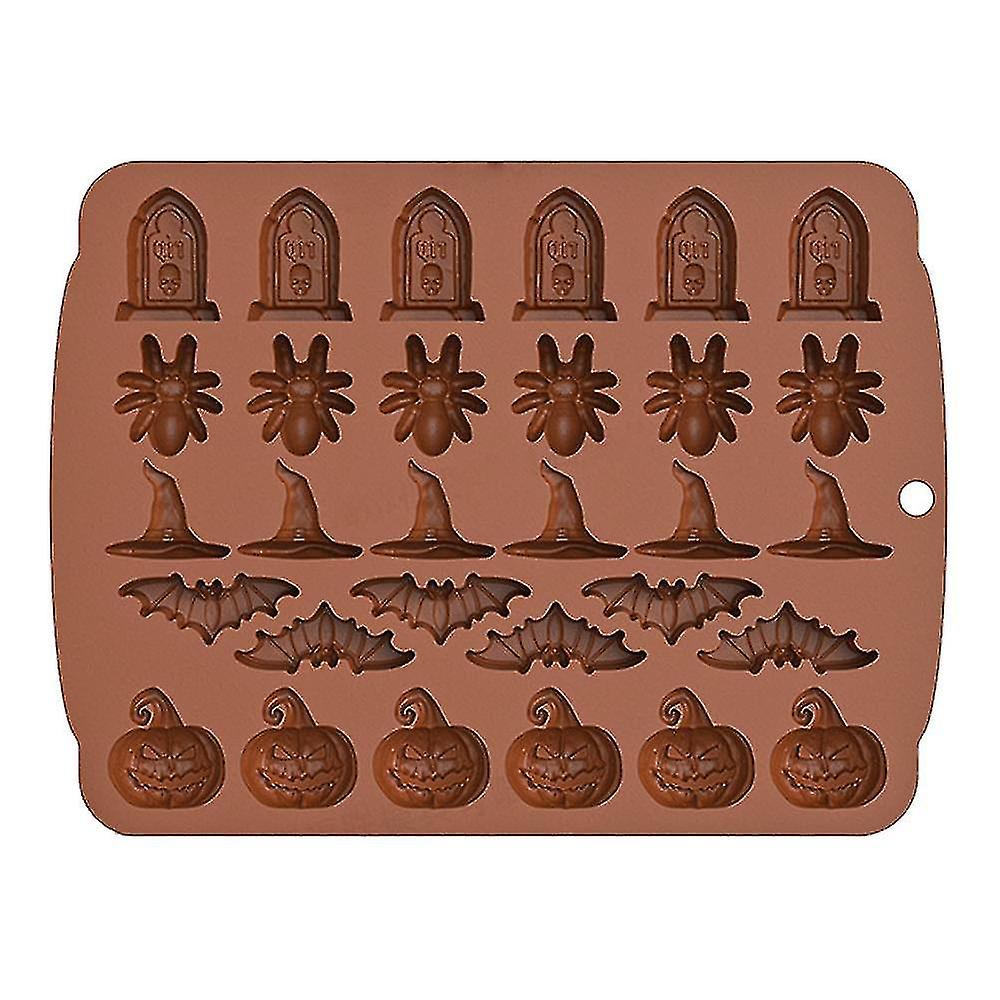 Halloween Molds Candy Soap Mold Cookie Baking Moldice Cube Tray