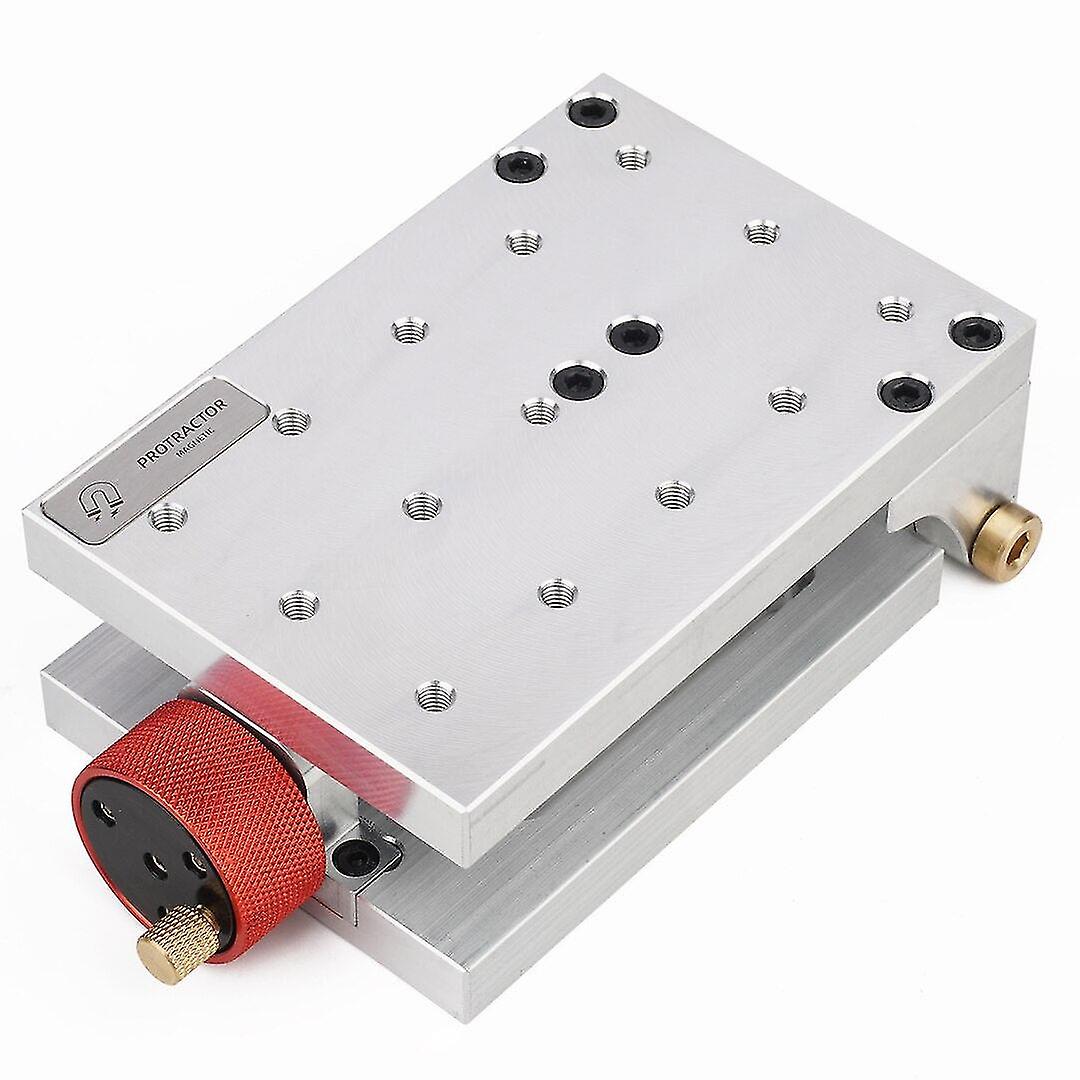Adjable Tilt Puncher Digital Display Protractor Oblique Hole Puncher Locator Dowel Jig