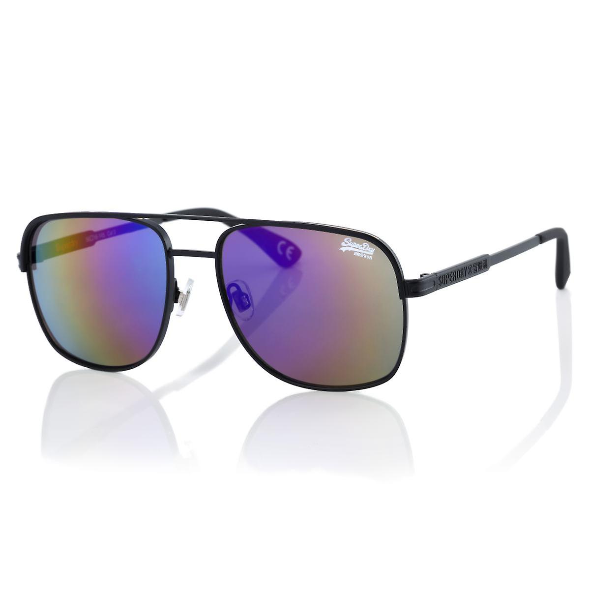 Superdry Unisex Sunglasses SDS Miami 0127 black/oil