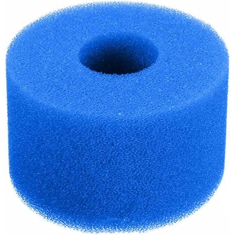 Éponge filtrante, éponge à cartouche filtrante, éponge filtrante de piscine, cartouche de remplacement lavable réutilisable, filtre filtre de spa filtre filtre -1Pcs-bleu-