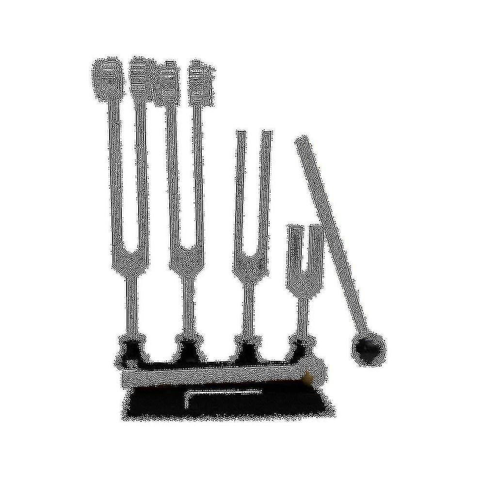 4pcs Tuning Fork Set (4096c, Mi528, 128c, Om136.1) For Solfeggio,for Chakra,sound Therapy,reliever