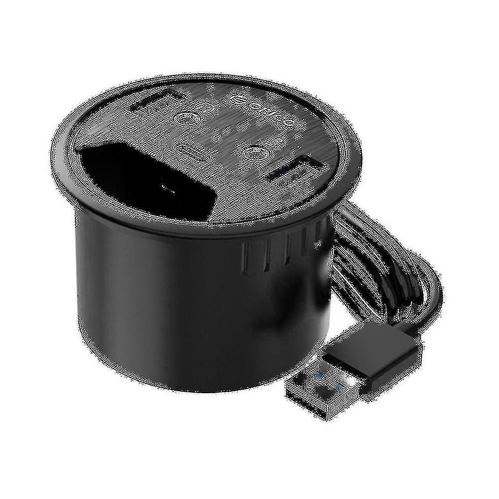 Desktop Grommet Usb 3.0 Hub Type C Headphone Microphone Adapter