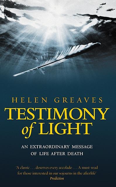 Testimony Of Light by Helen Greaves Paperback Book