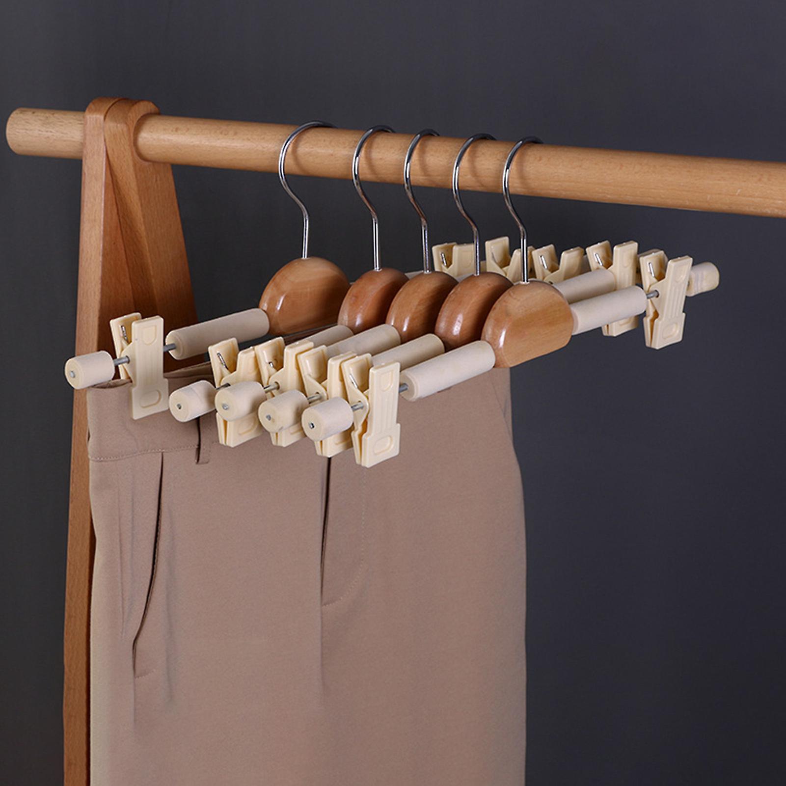 5pcs Clothes Hanger Anti-slip Odourless Clothes-rack
