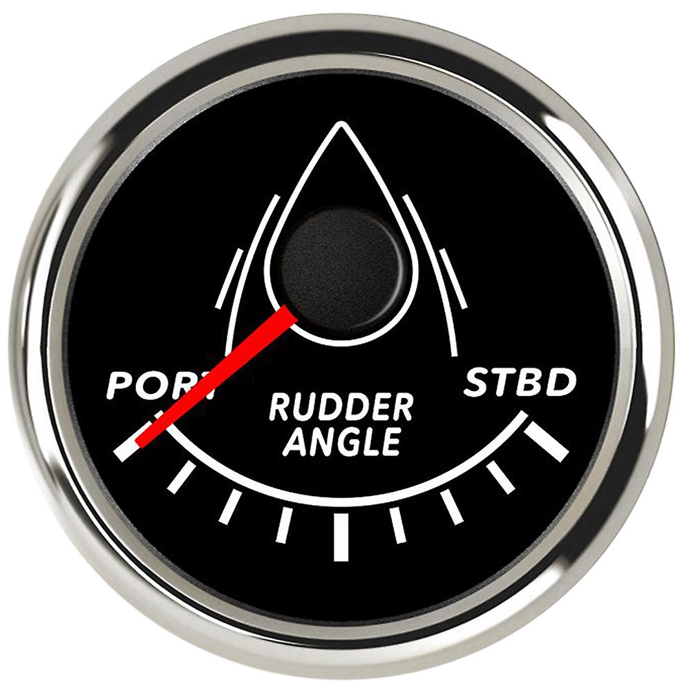 Boat Marine Rudder Angle Indicator + Rudder Mating Sensor For Marine Yacht Waterproof Rudder Angle Instrument With Red Backlight