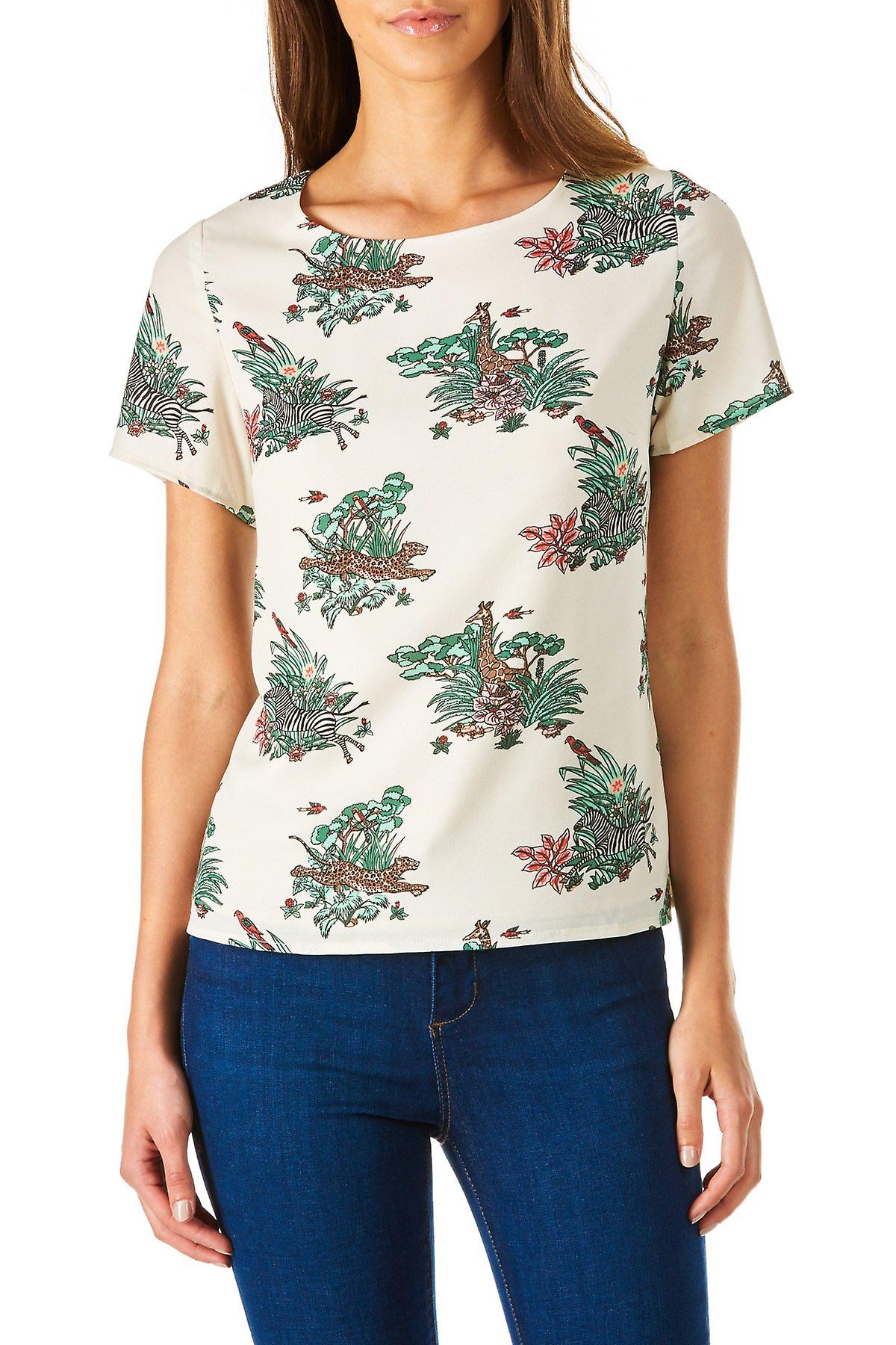 Sugarhill Boutique Women's Evie Vintage Safari Top