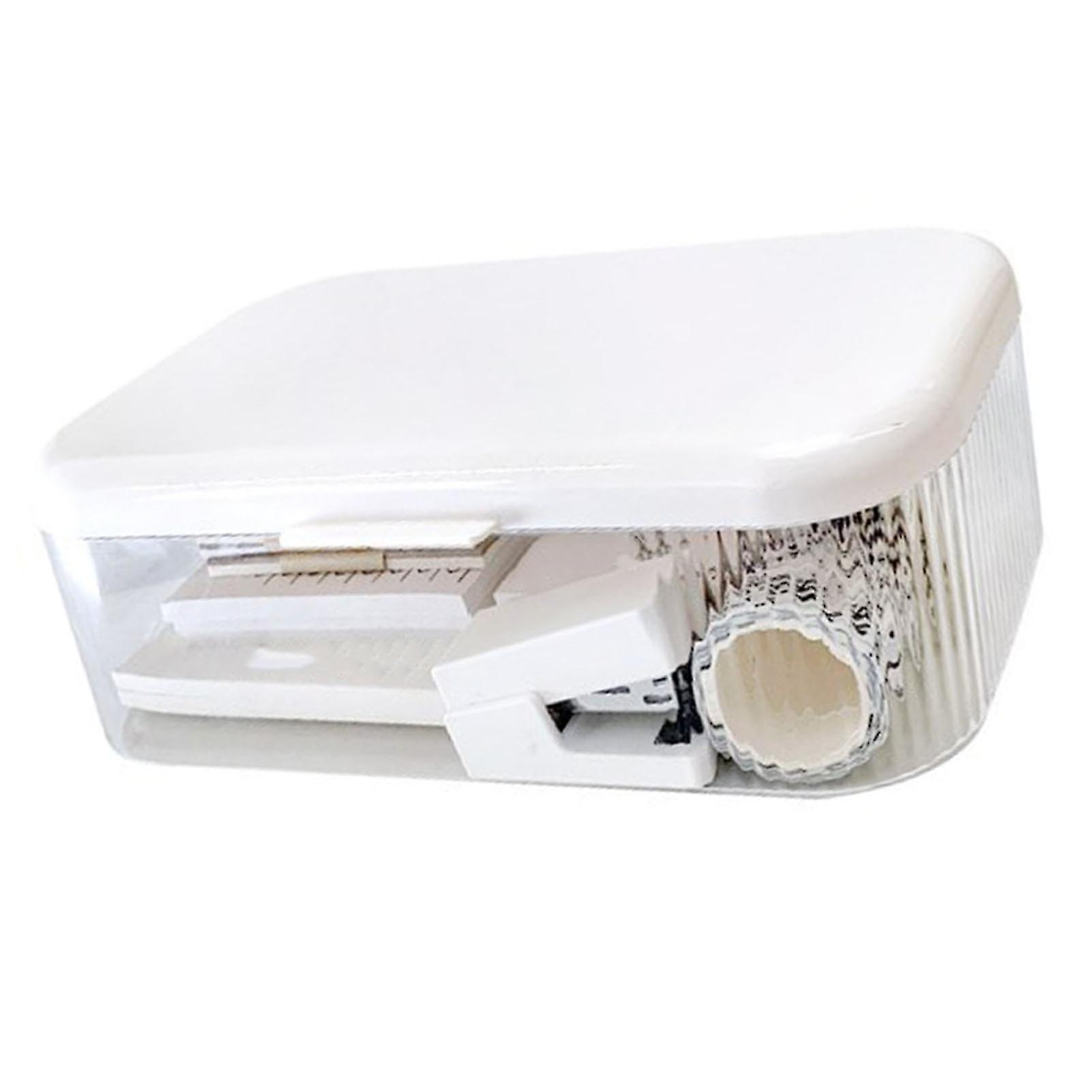 Clear Storage Box Multipurpose PS Transparent Storage Container Bin with Lid for Medicine Makeup 