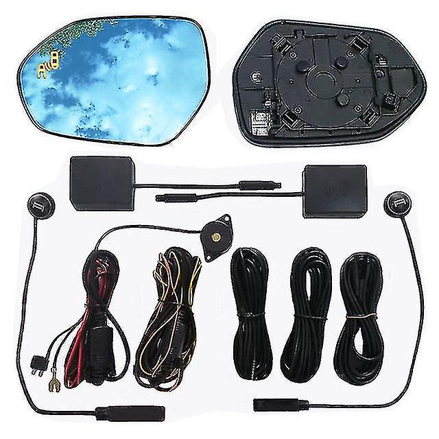 Car Detector Radar Rear View Mirror Detecting Alarm Security Driving Bsd Sensor Blind Spot For Toyota Corolla Camry
