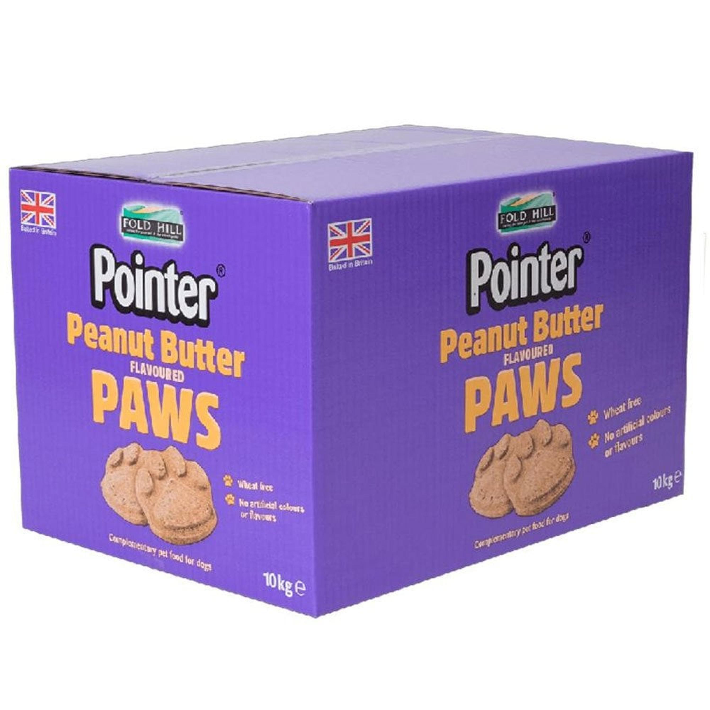 Pointer Wheat Free Peanut Butter Paws Dog Treat 10kg