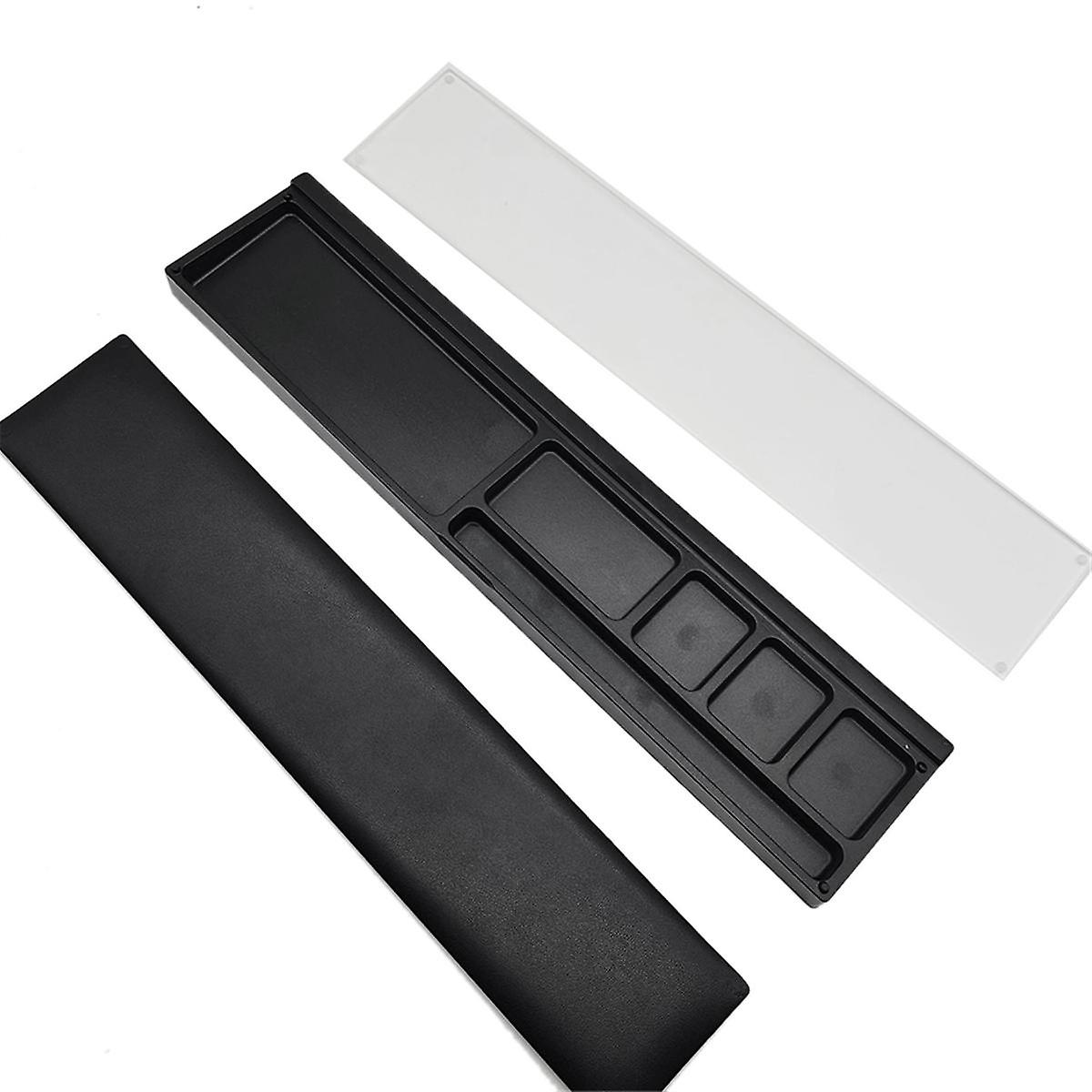 Keyboard Wrist Rest Pad Ergonomic Soft Desktop Storage Box Easy Typing Pain Relief for Students Gam