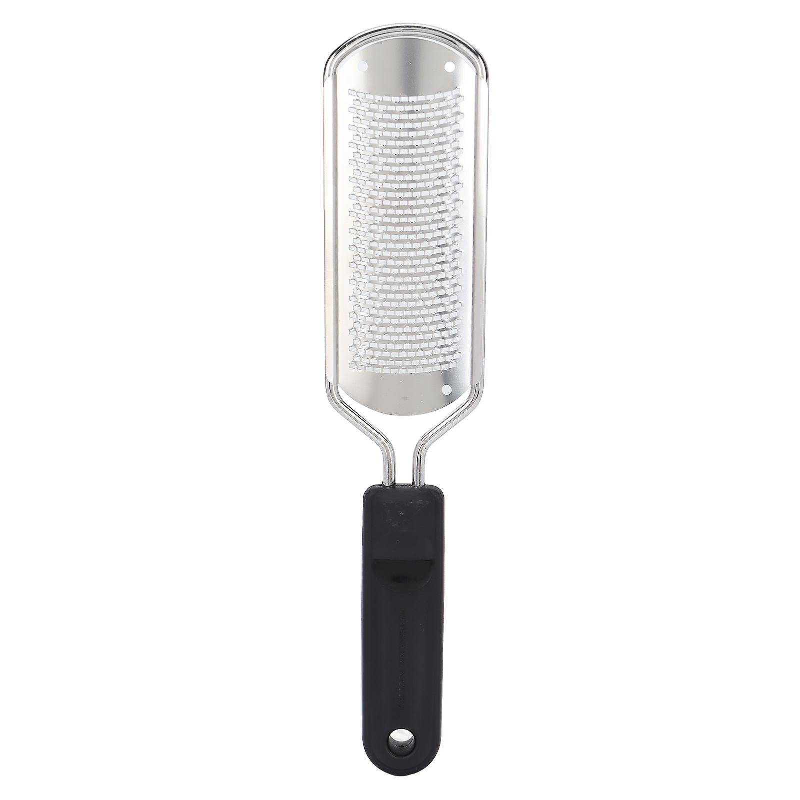 Quick Exfoliating Foot File, Non-Slip, Matte Texture, Black, Professional, for Home Pedicure, Pedicure Salon