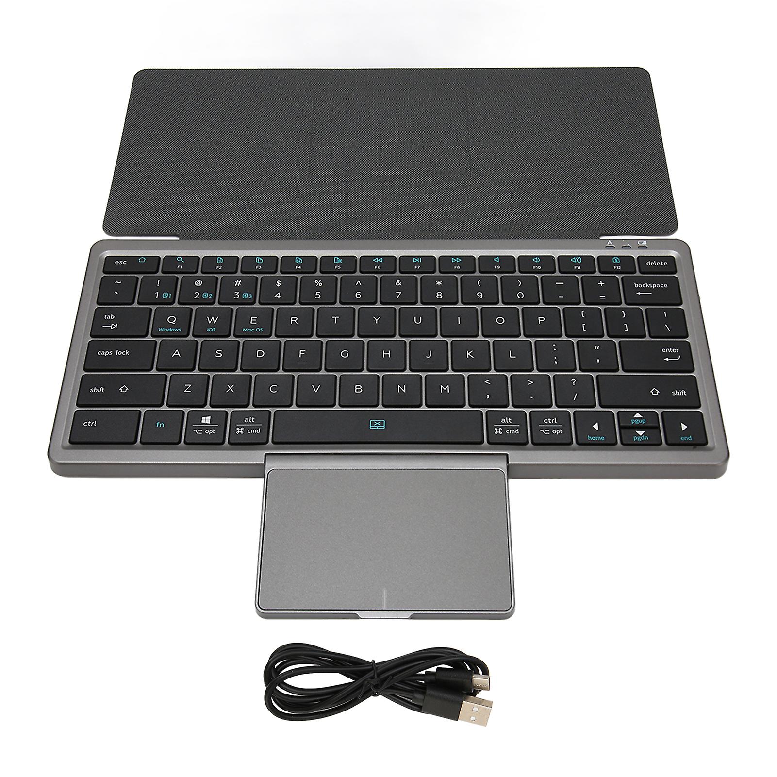 Tablet Keyboard Cases with Trackpad Detachable Simultaneous Operation Mode Multifunction Tablet Case for Win XP for Win 7 10 11
