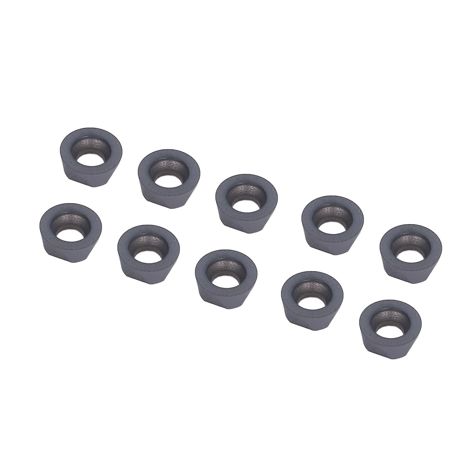 10Pcs Round Turning Inserts Coated Carbide Blades CNC Lathe Tools for Metal Processing 