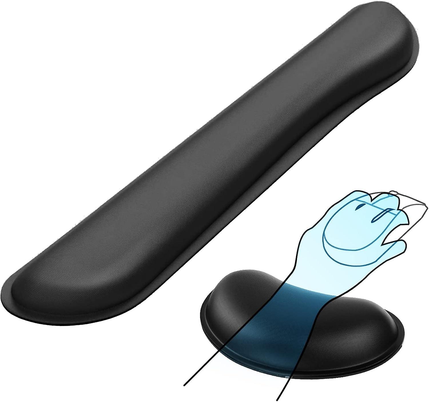 Keyboard Wrist Rest, Memory Foam Wrist Rest for Keyboard, Smooth