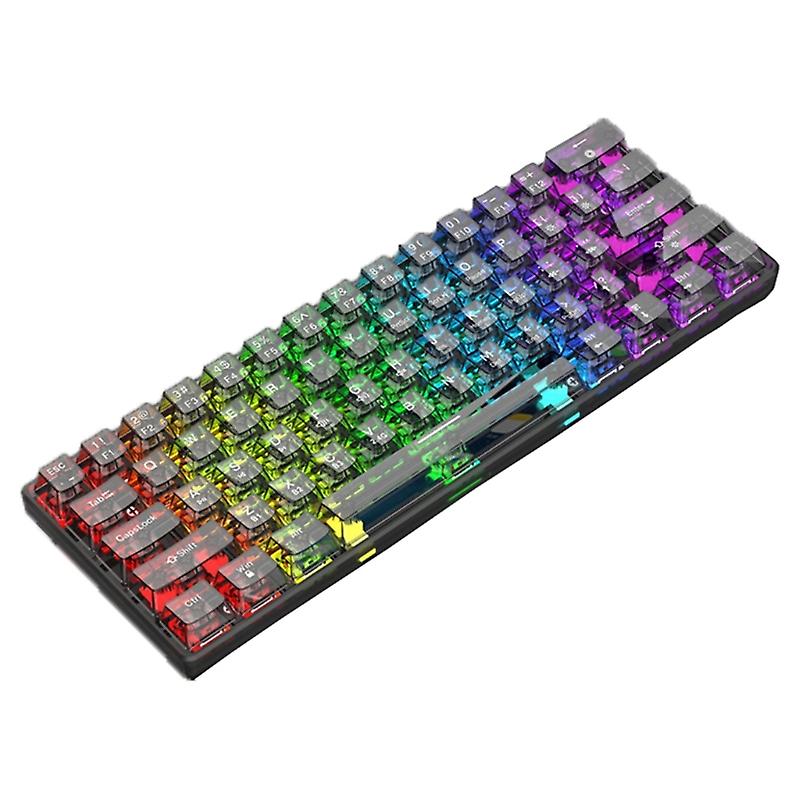 Wireless Mechanical Keyboard Triple Modes 2.4G/USB Bluetooth-compatible Gaming