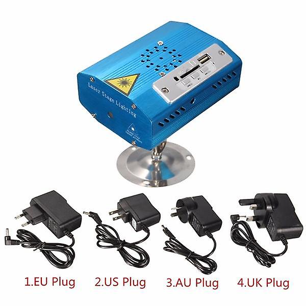 GreenZech Mini R&g Light Sd Usb Projector Disco Stage Xmas Dancing Party Dj Club Pub