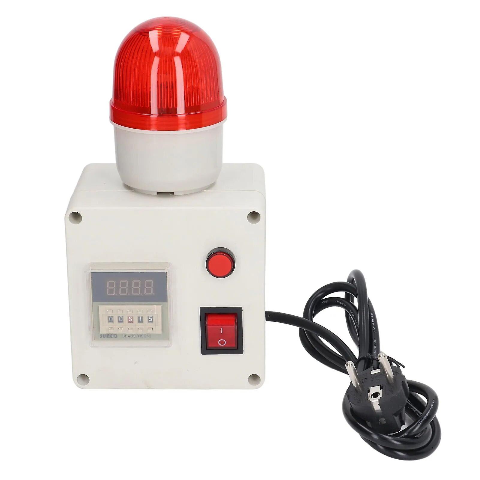 Alarm horn industrial wide use alarm siren 220V EU plug high volume durable timer function good sealing for production~6488