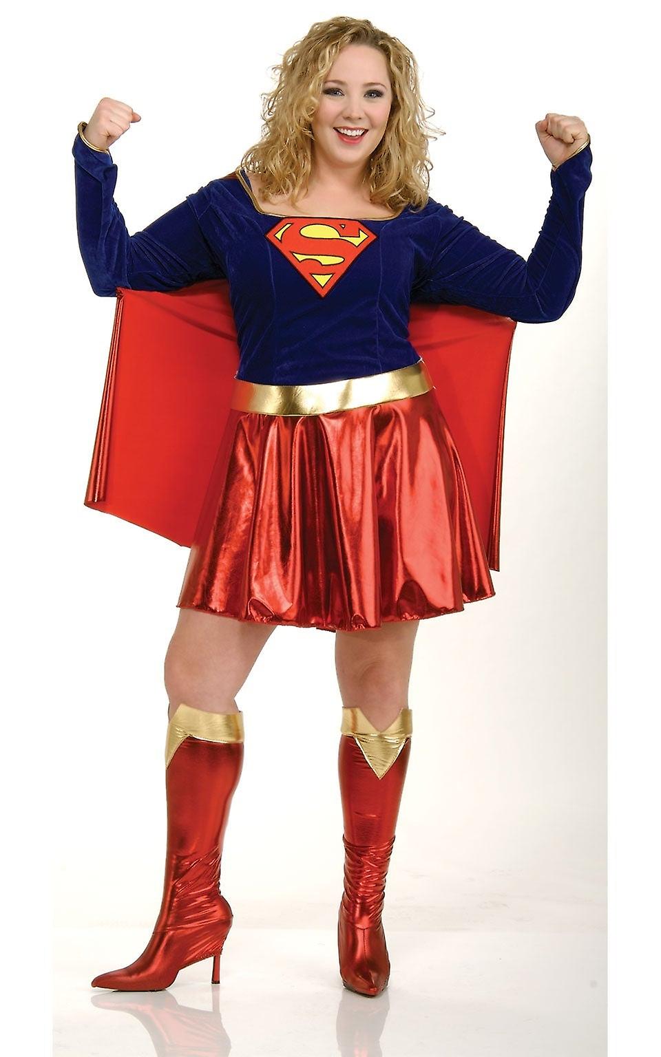 Supergirl Costume Plus Size 17479ns