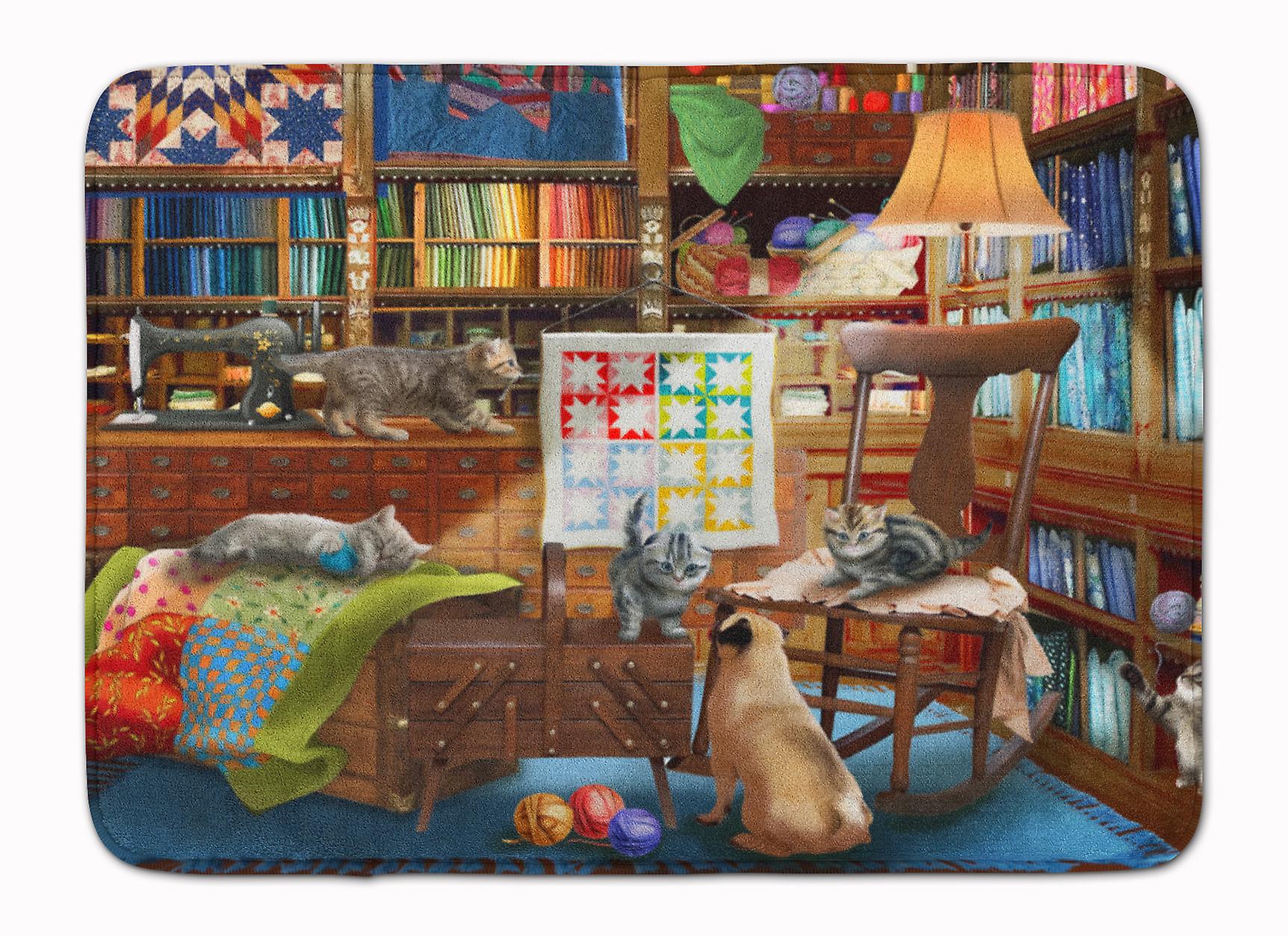 Caroline`s treasures carolines comori ptw2063rug probleme în camera quilt machine lavabil memor multicolore 19 x 27