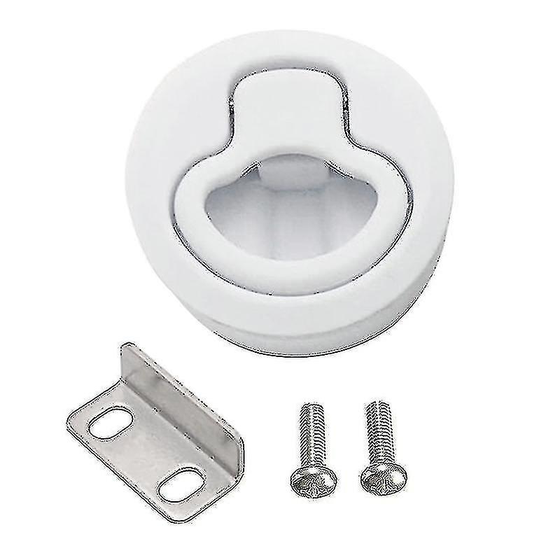 2" Round Locking Flush Pull Latch Replacement Plastic For Rv Marine Boat Southco