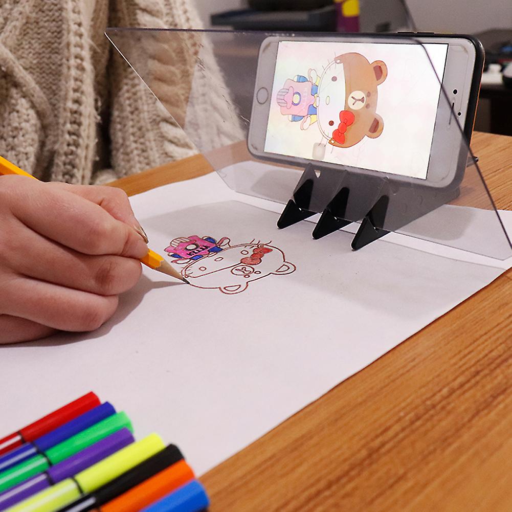 Optical Drawing Board for Sketching and Tracing with PicsArt App