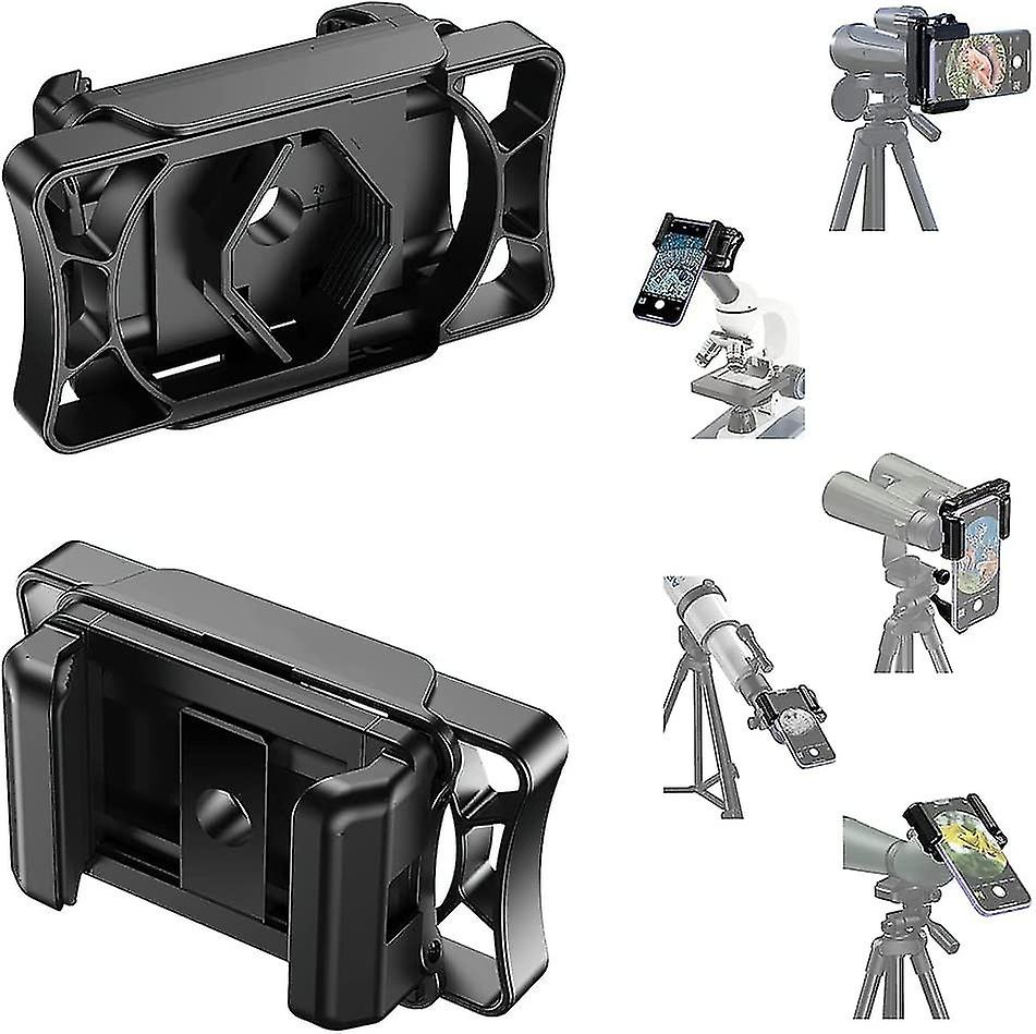 Telescopic Phone Adapter, Universal Scope Phone Adapter, Fits Almost All Optics and Smartphones