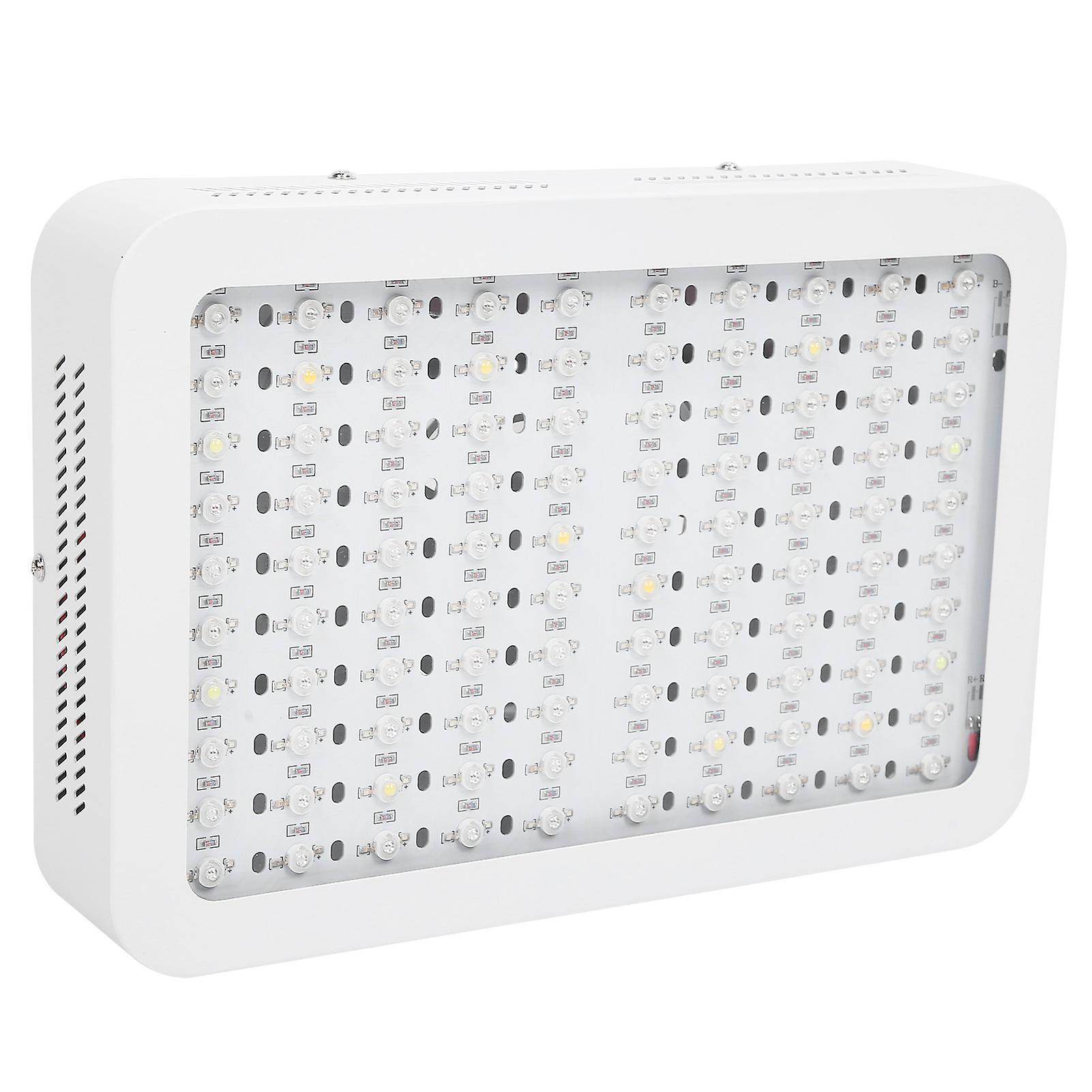 Growing Light Panel 100LEDs 1000W Full Spectrum Plant Lamp Dual Switches for Seedling Flowering PeriodUS Plug 85-265V