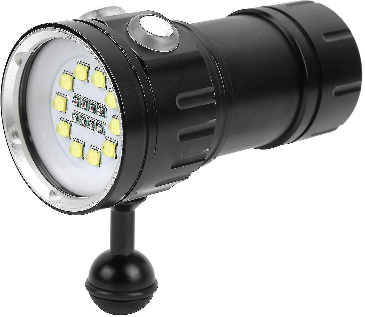 LED aviation aluminium diving torch