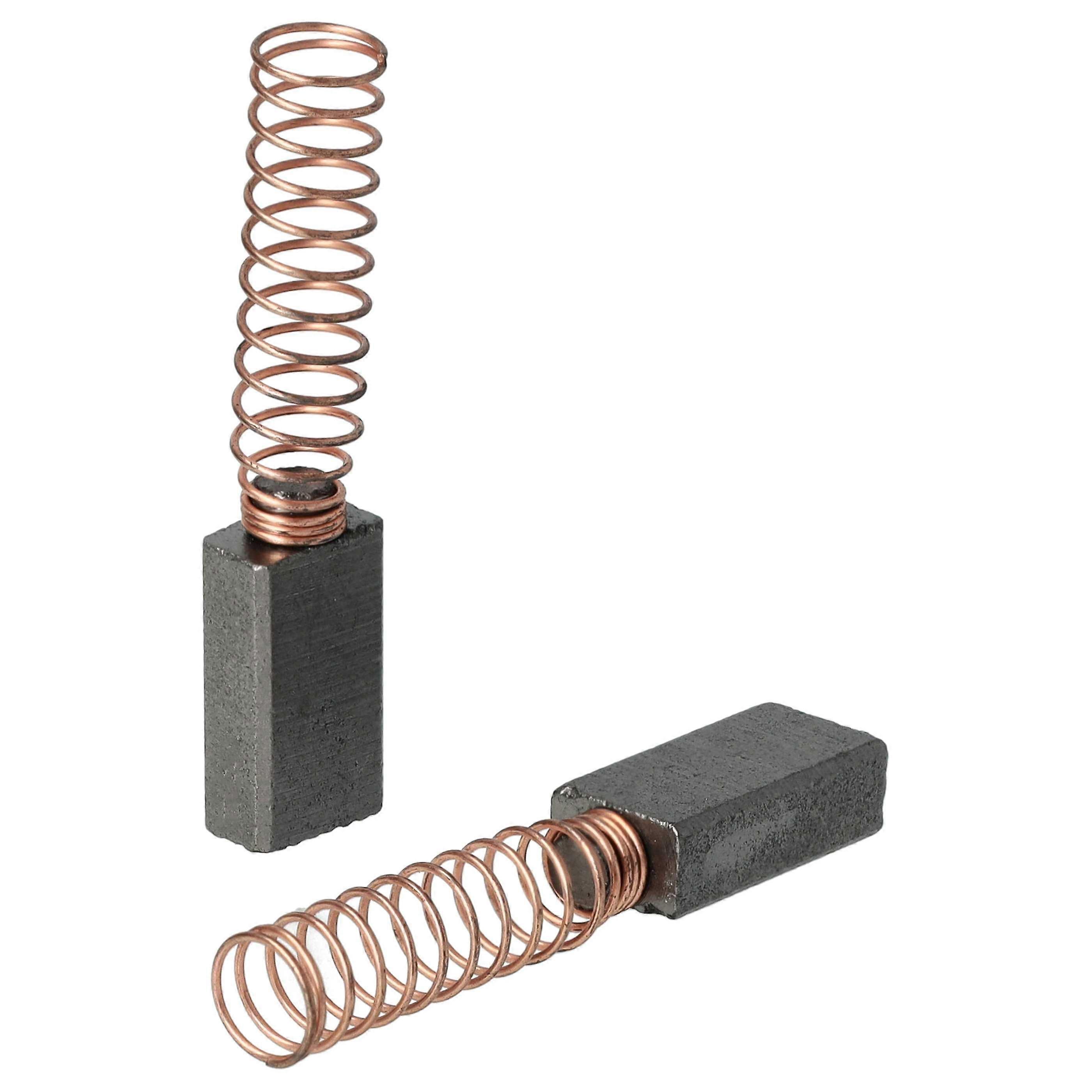 vhbw 2x Carbon Brush 5 x 8 x 15 mm compatible with Vorwerk Kobold VK 130 VK 120 VK 131 VK 121 VK 122