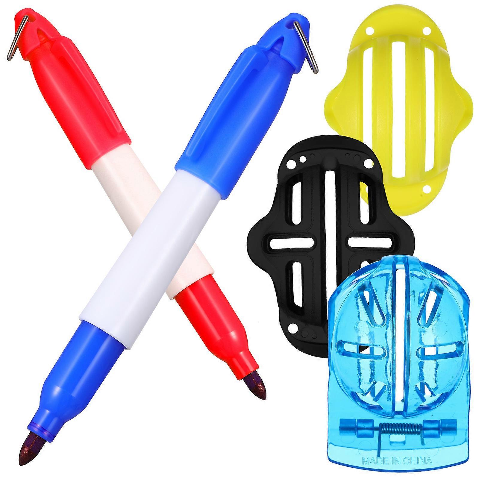 1 סט סמני כדור גולף כלי סמן גולף ערכות יישור כדור גולף אביזרי גולף