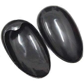 10 Pairs Black Plasstic Hair Dyeing Ear Cover Professional Waterproof Ear Hairdressing Earflap