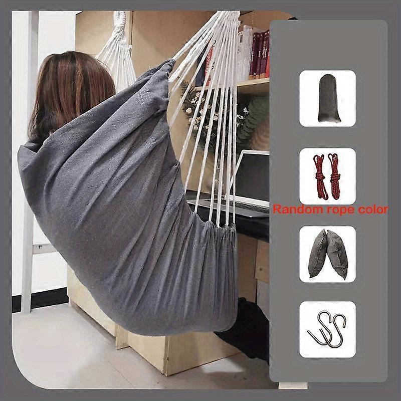 Upgrade Your Outdoor Living With This Sturdy Cotton Woven Hammock - Comfort & Durability Guaranteed!