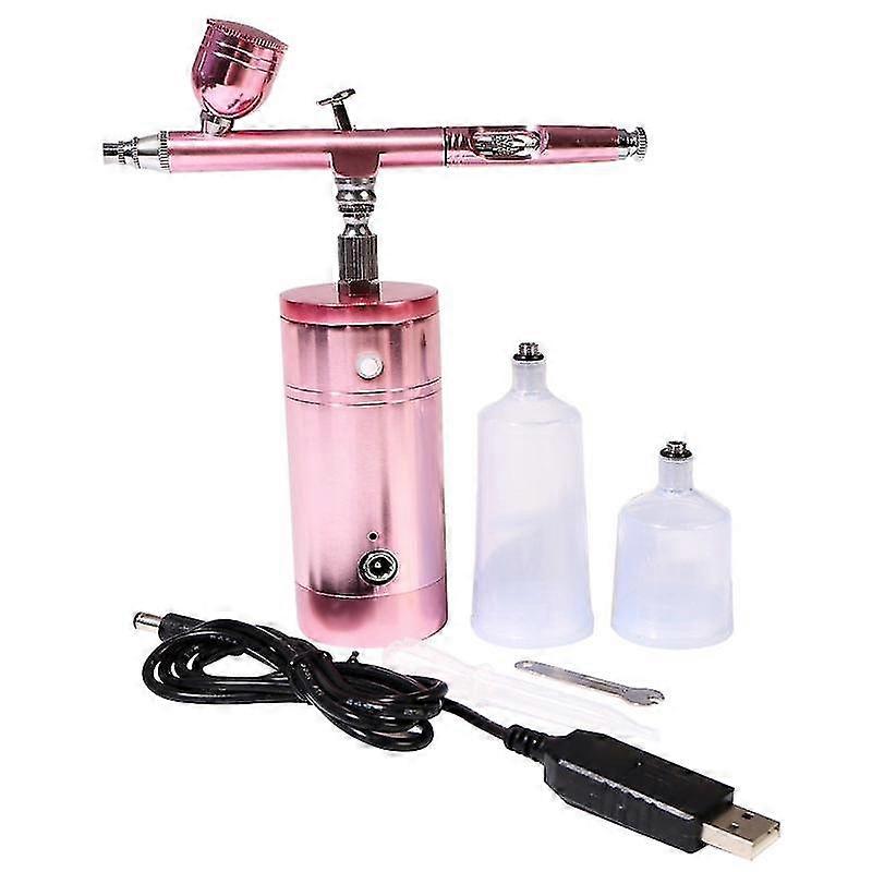 The Upgraded Spray Gun Kit With An Air Pump Compressor