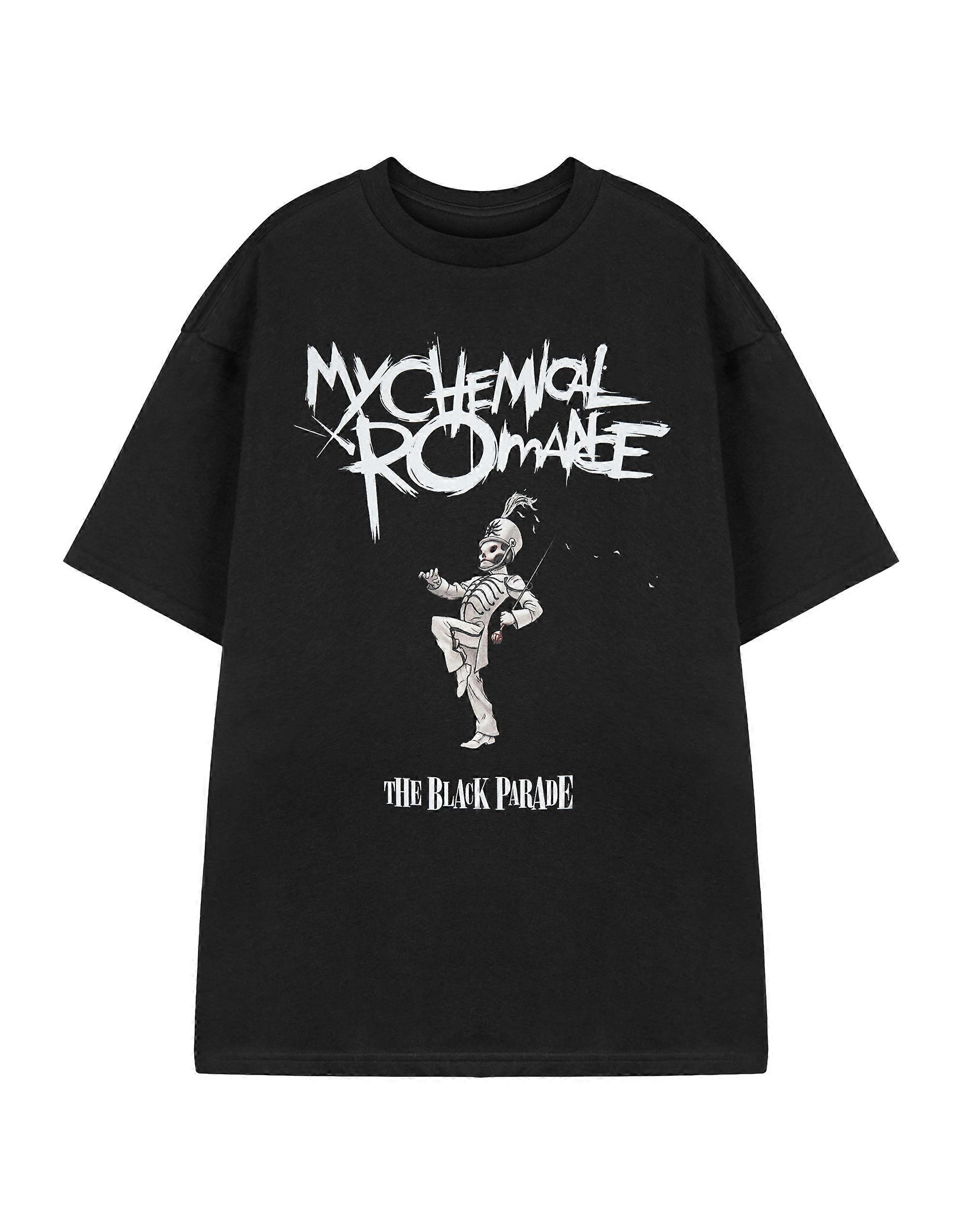 My Chemical Romance Unisex Short Sleeved T-Shirt Black Marching Band
