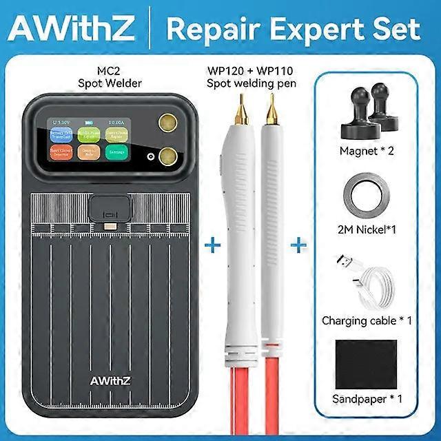 Awithz Portable Handheld Small Mini Welding Machine - Battery Soldering Spot Welder Repair Tool Diy, 5000mah