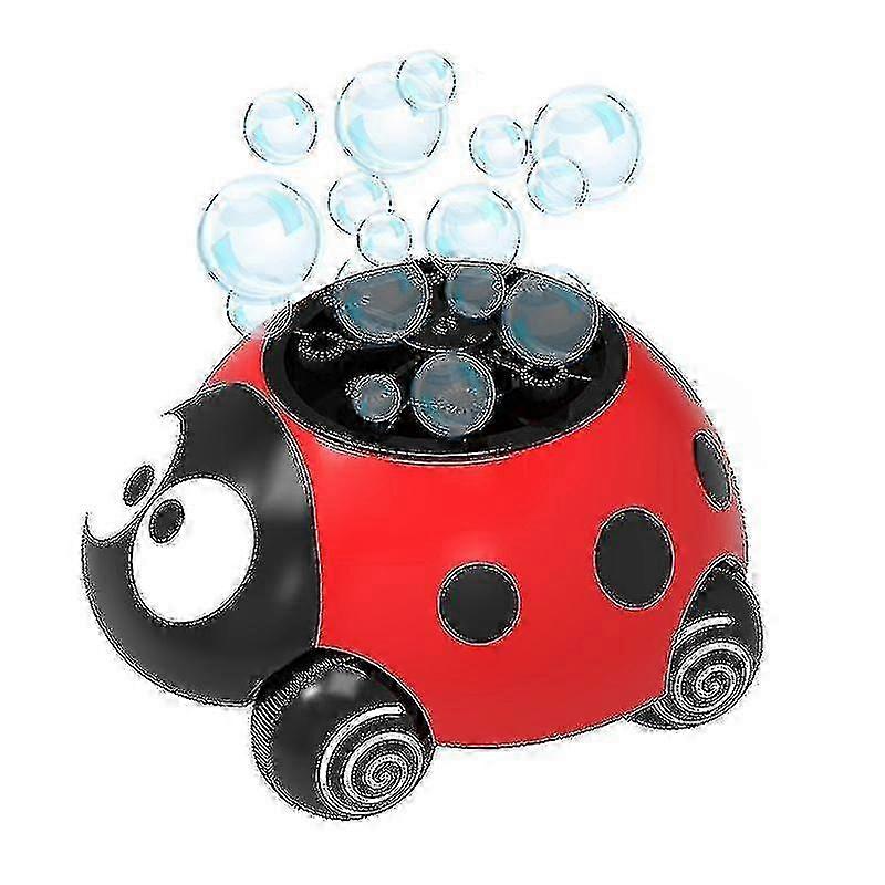 Ladybug Bubble Machine (red) 3000+ Bubble Per Minute Banmo