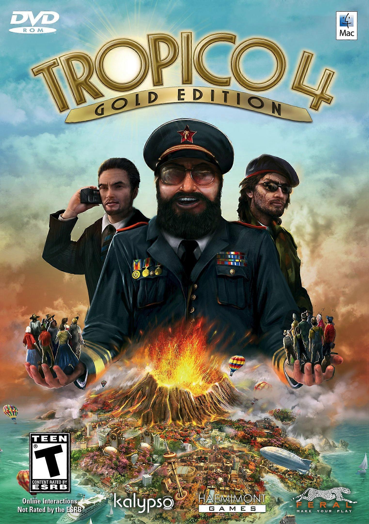 Tropico 4 Gold Edition - Mac - mac - PAL - New & Sealed