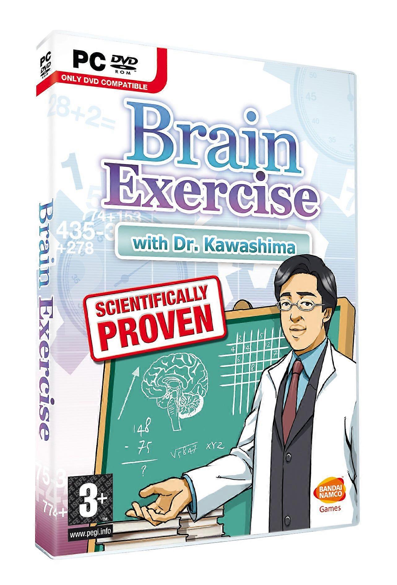 Brain Exercise with Dr. Kawashima (PC DVD) - New & Sealed