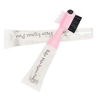 Haar-Finishing-Stick 2er-Pack -10ML + 20ML Haarstift Feuchtigkeitsspendend und glänzend nicht fettig Kleine Broken Hair Finishing Creme Haarstyling Wachs Stick Haargel