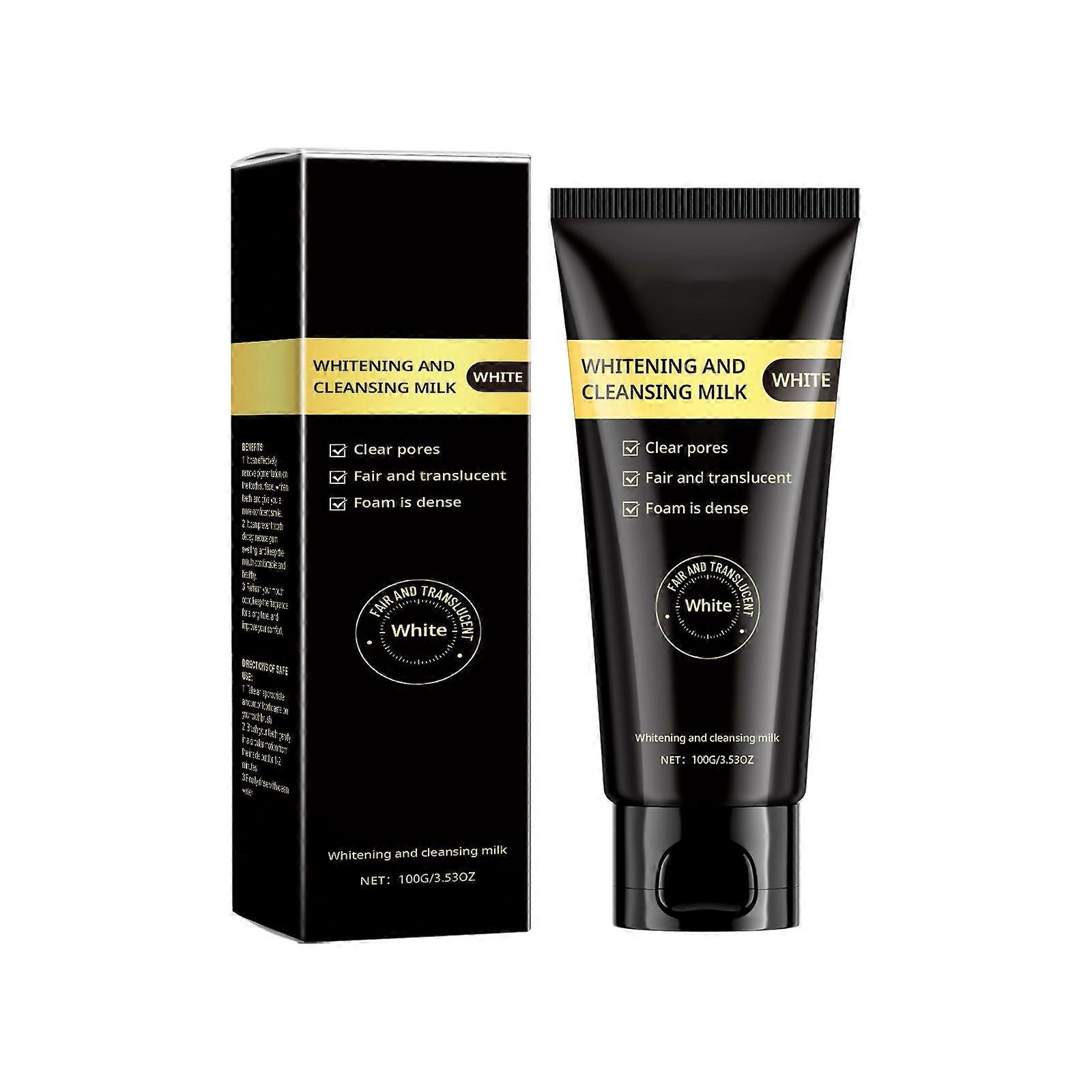 Moisturizing Cleanser: Mild, hydrating, whitening cleanser.