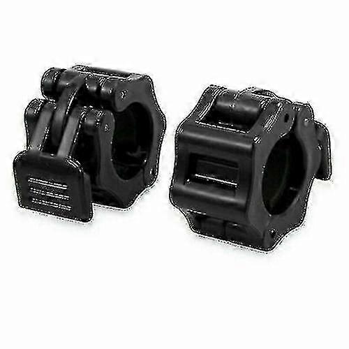 1 Pair 25mm Weight Lifting Bar Collars On Home Lock Gym Standard Clamp