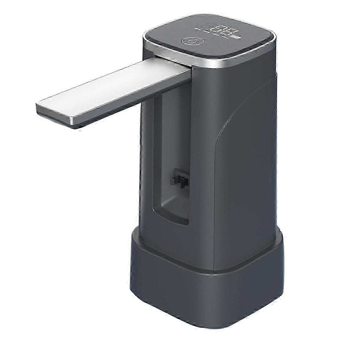Dual-use Desktop Water Bottle Dispenser And Foldable Automatic Water Dispenser, W/led Touch Display 5 Gallon Water Pump