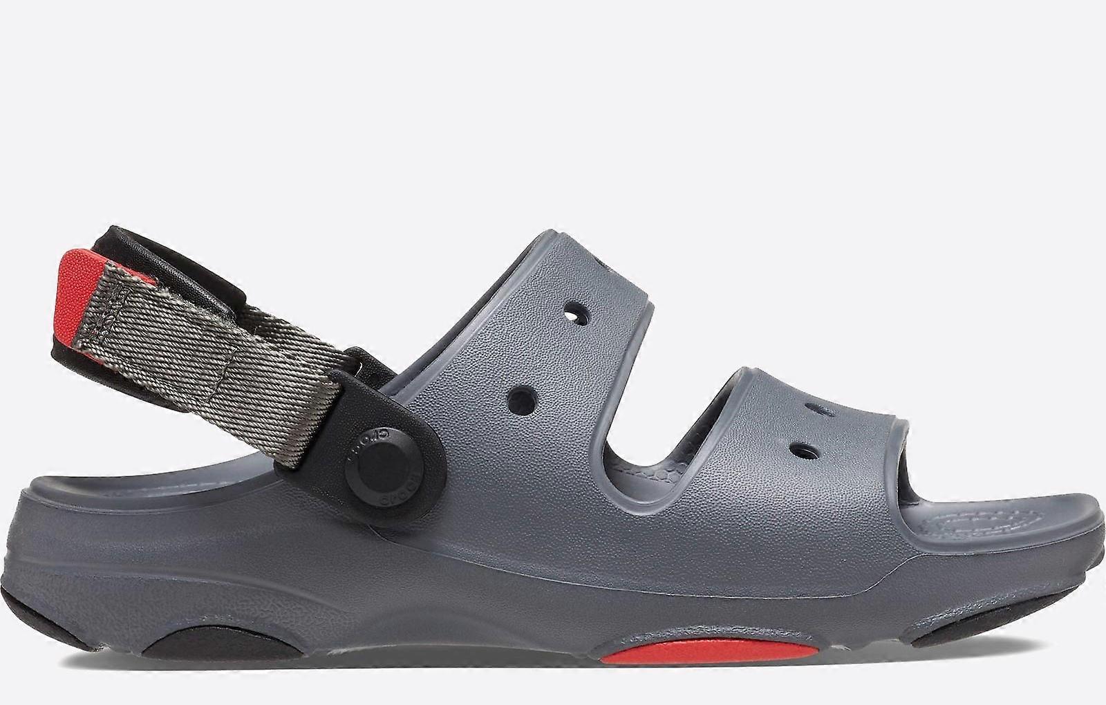 Crocs All Terrain Two Strap Sandal Junior Slate Grey