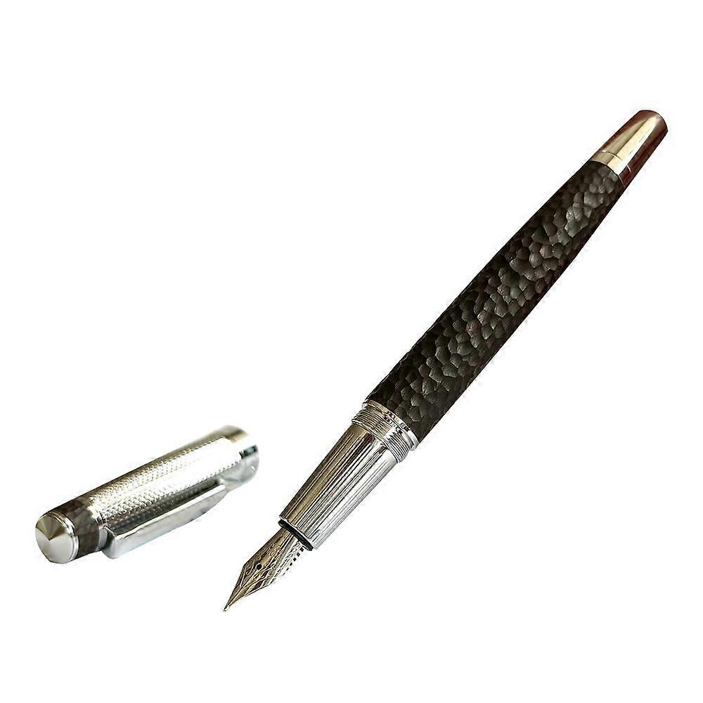 قلم حبر الخشب الرجعية الألومنيوم مكتب الأعمال القلم أقلام الحبر EF / F / M NIBS