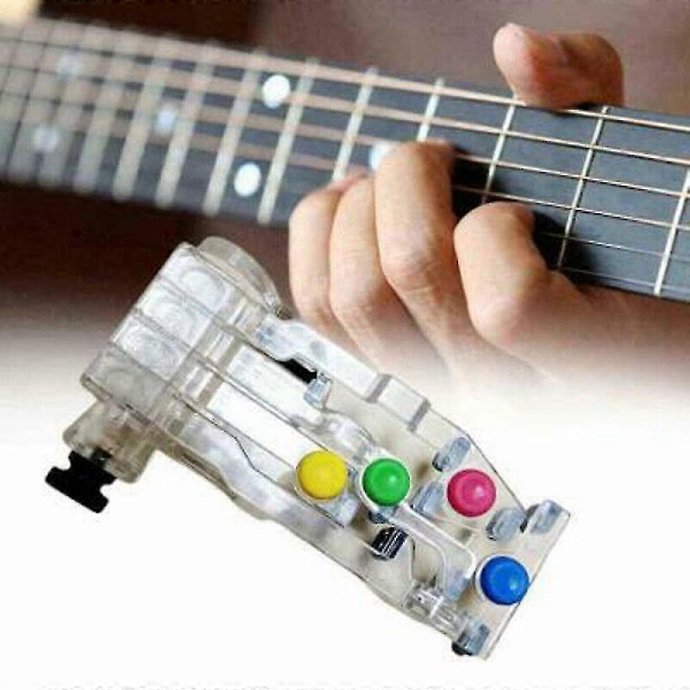 Guitar Learning System Teaching Practice Tool Aid Chord Buddy Lesson Trainer