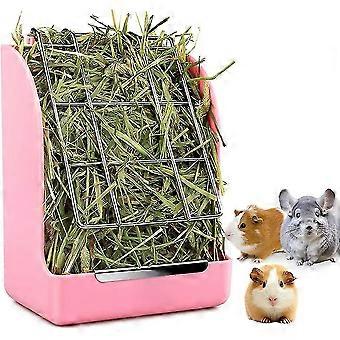 2 In 1 Rabbit Feeder Guinea Pig Hay Feeder, Hay Guinea Pig Hay Feeder